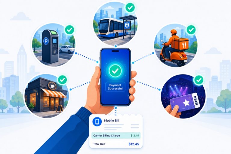 Смартфон оплачує паркування, транспорт, доставку їжі, каву та квитки на концерт через carrier billing