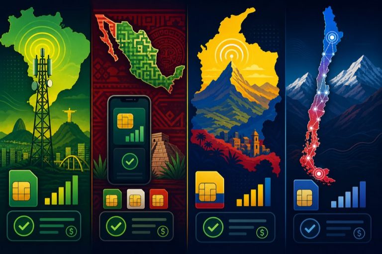 Mobile operator landscape across Brazil, Mexico, Colombia, and Chile in 2026