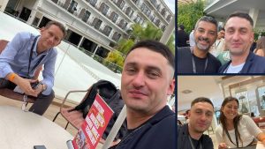 Affiliate Dragons team meeting partners at Telemedia Marbella 2026
